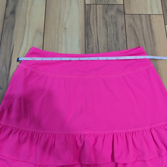 EUC! Lilly Pulitzer Luxletic Fern Skort Pink Grenadine Size XS - Picture 5 of 13